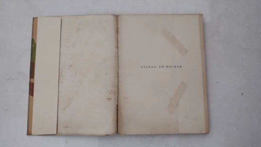 Livro antigo: Piadas de Bocage - Foto 4