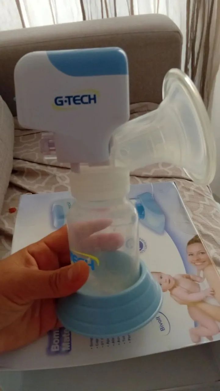 Tira leite bomba eletrica materno G-tech - Foto 3