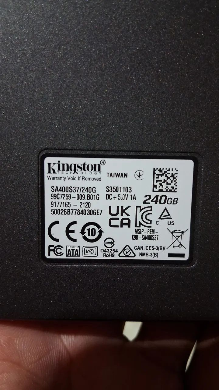SSD Kingston 240GB405754922392637441