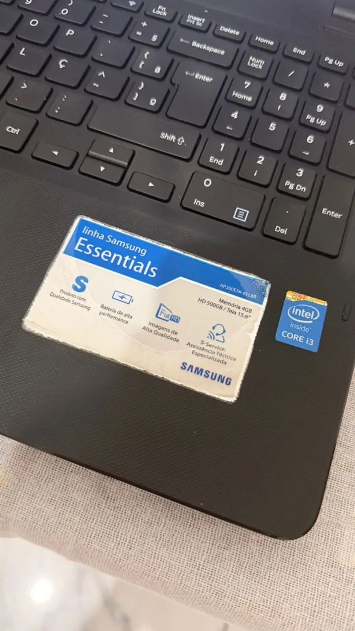Notebook Samsung NP300E5K - SSD + Windows 10 64 Bits - Foto 2