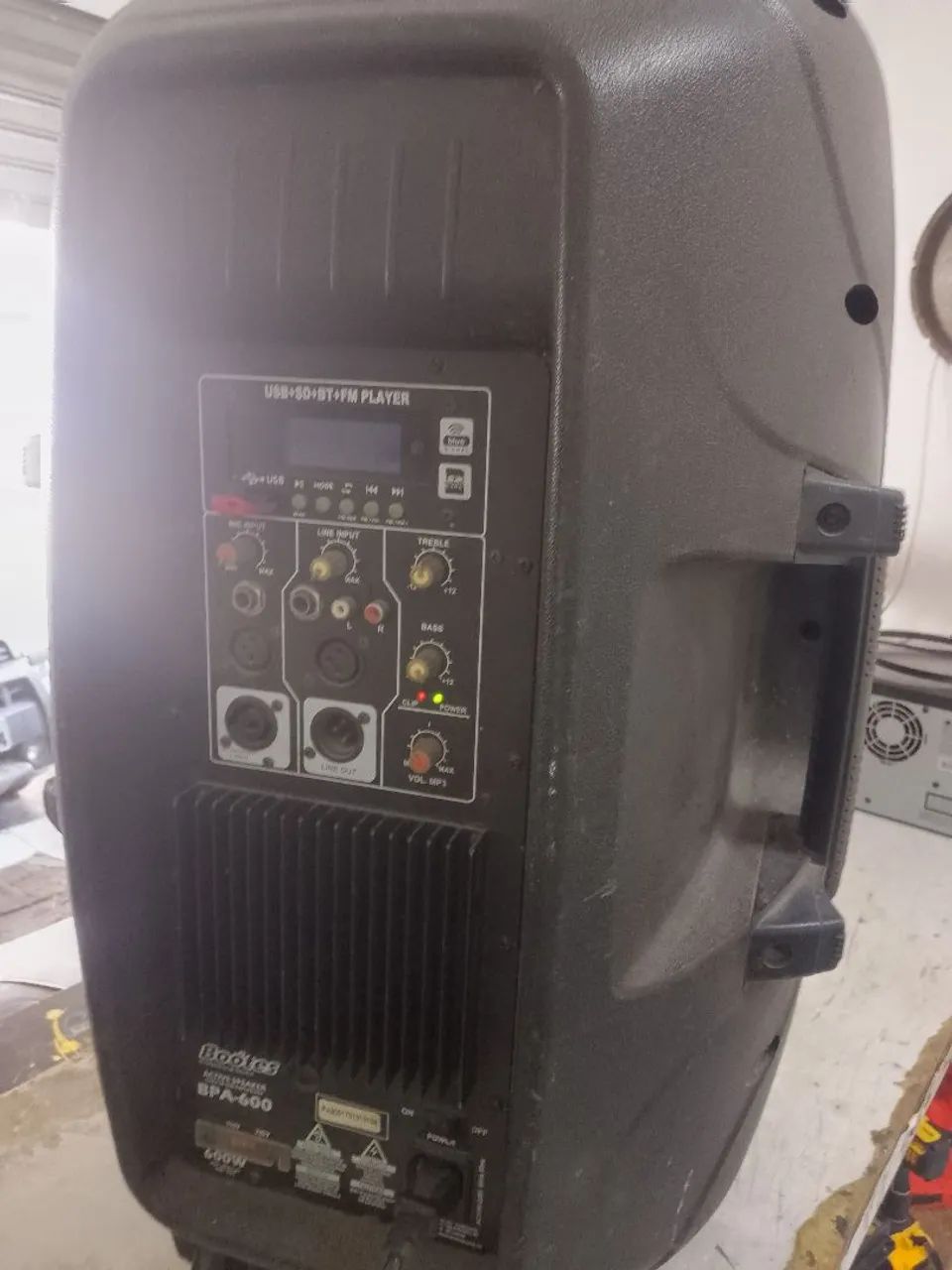 Caixa ativa com Bluetooth  - Foto 2