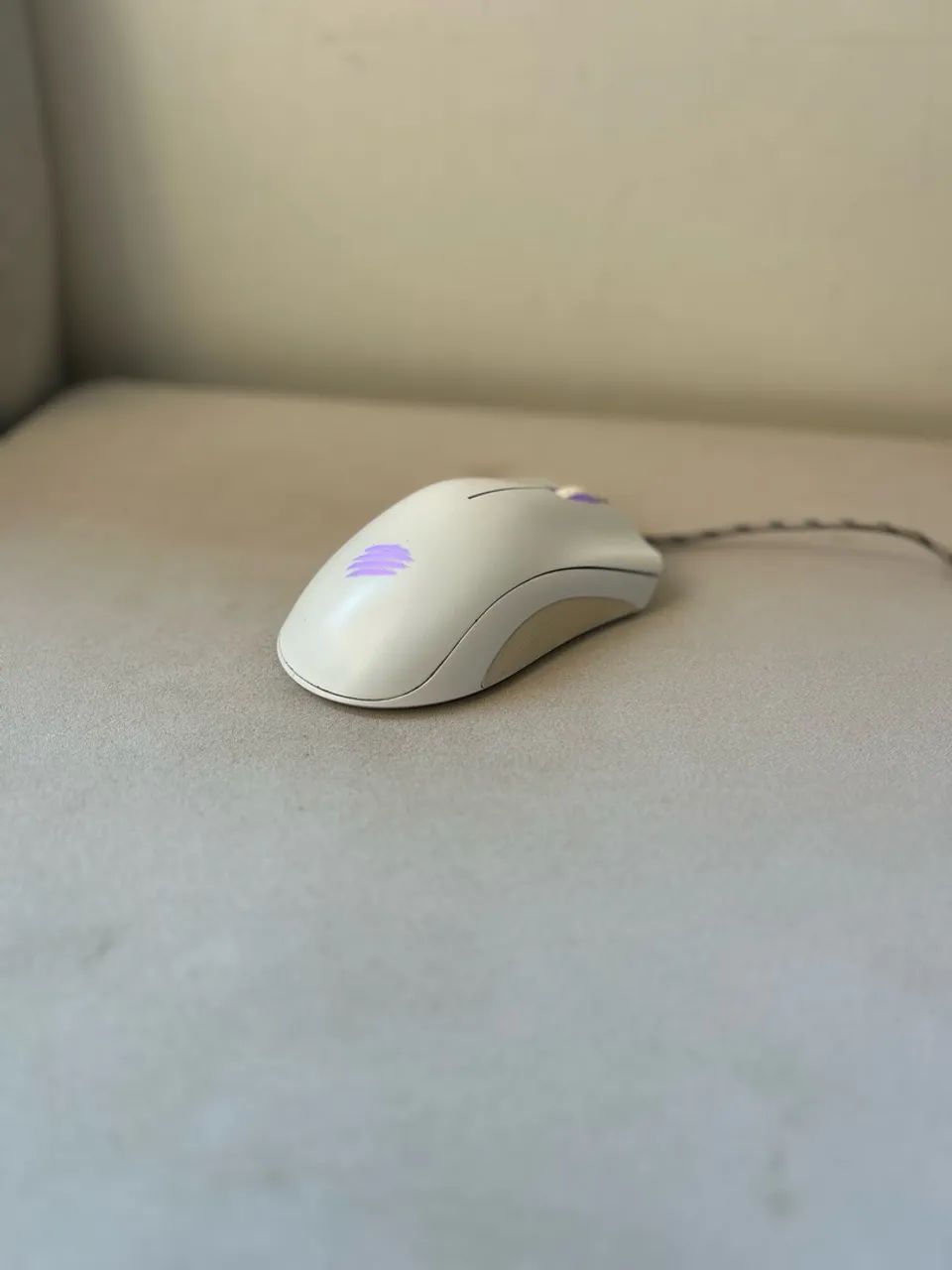 Mouse Gamer OEX Boreal Branco - Foto 4