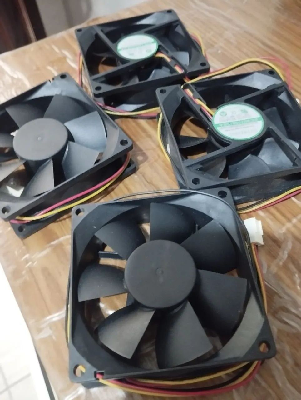 Kit com 4 Coolers/Ventoinhas para PC - 3 Fios - Foto 2