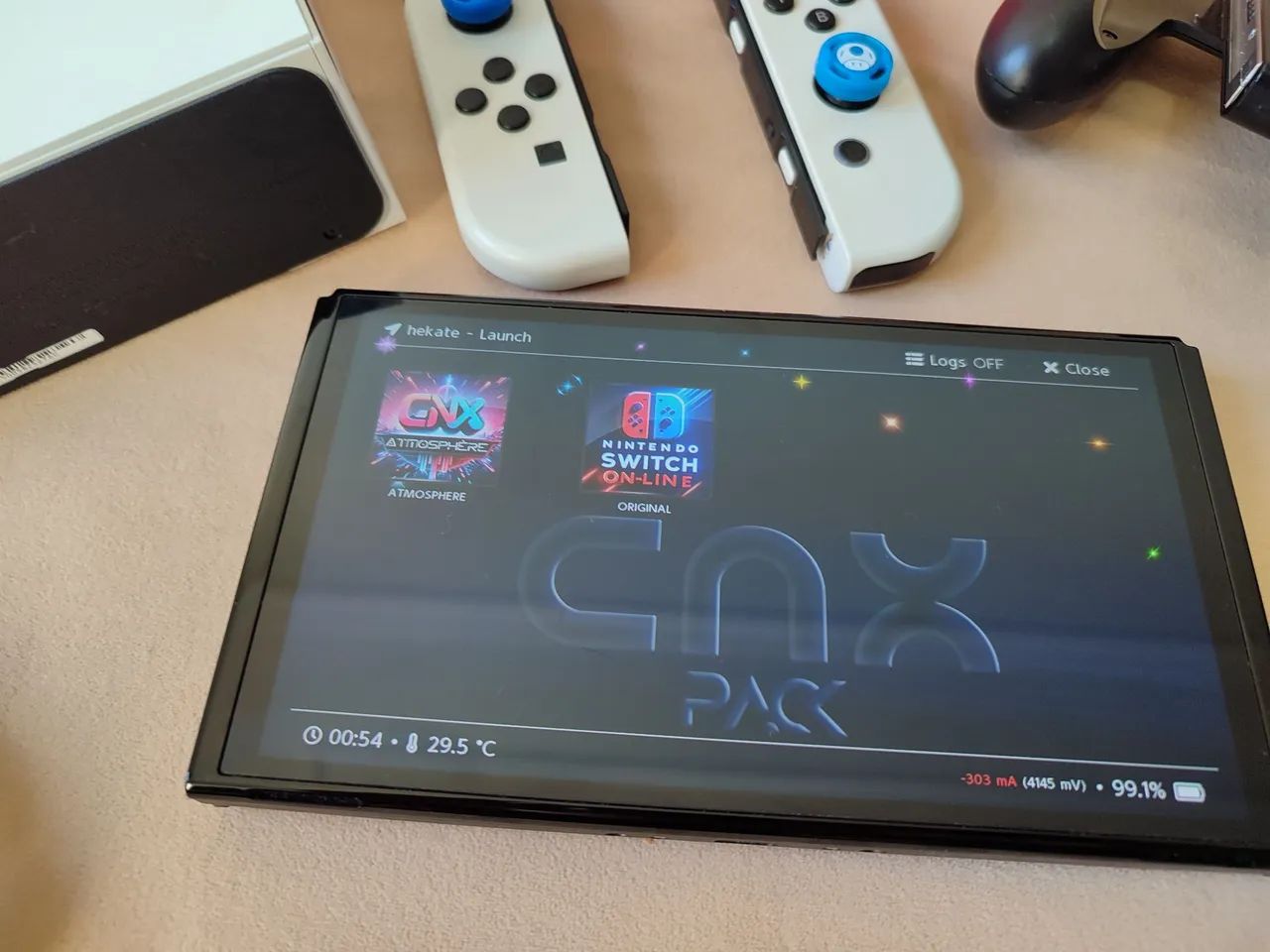 Nintendo switch OLED destravado 128 gigas  - Foto 3