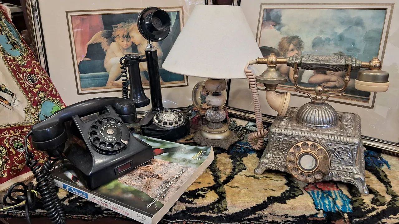3 Belíssimos telefones de mesa - Foto 2
