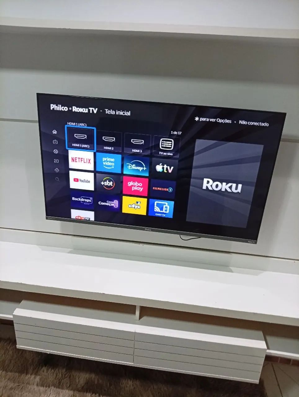 Televisão  6meses de uso