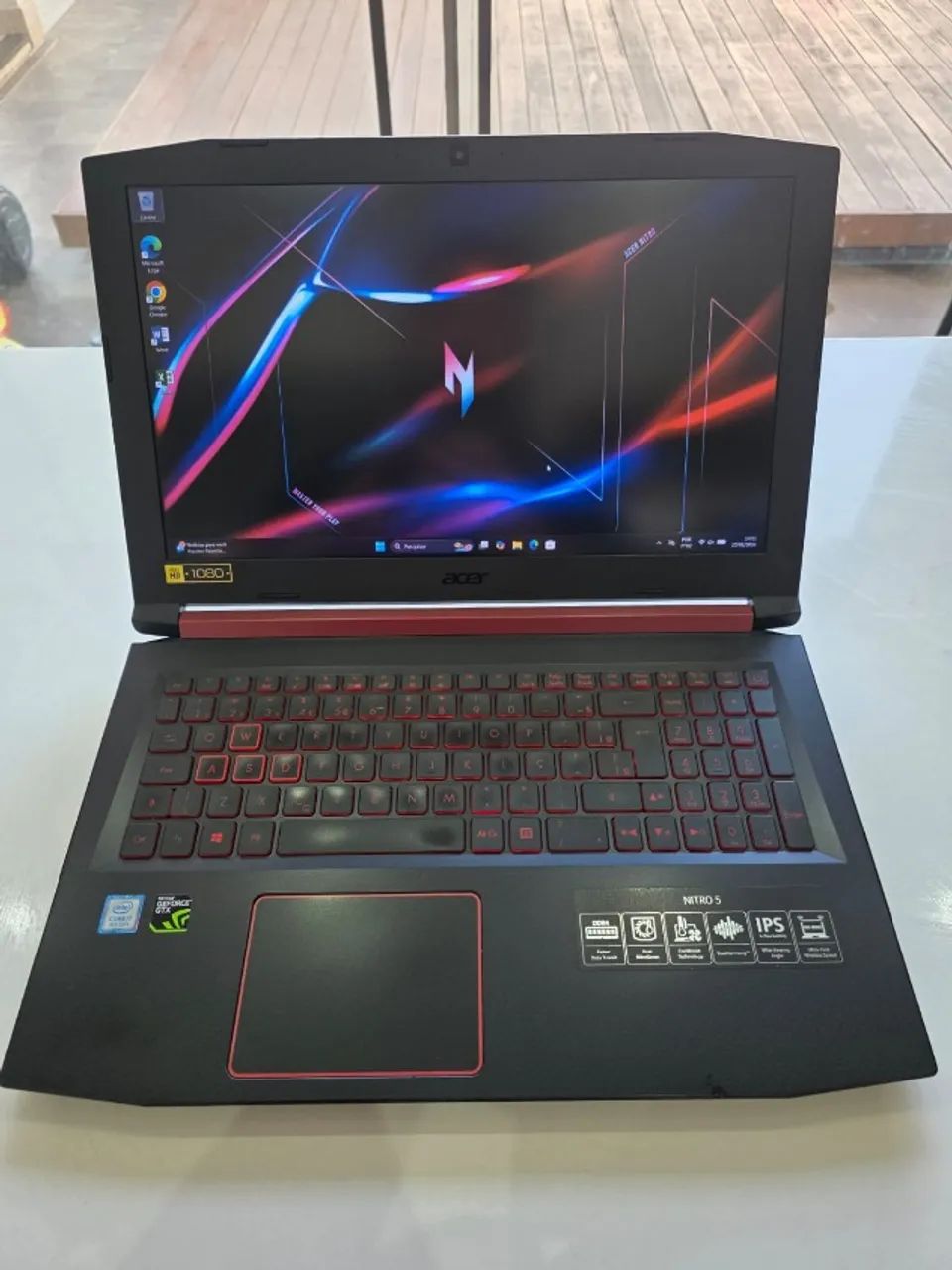 Notebook Gamer Nitro 5 Core i7 Com 16 GB De Ram e GTX1050 - Foto 3