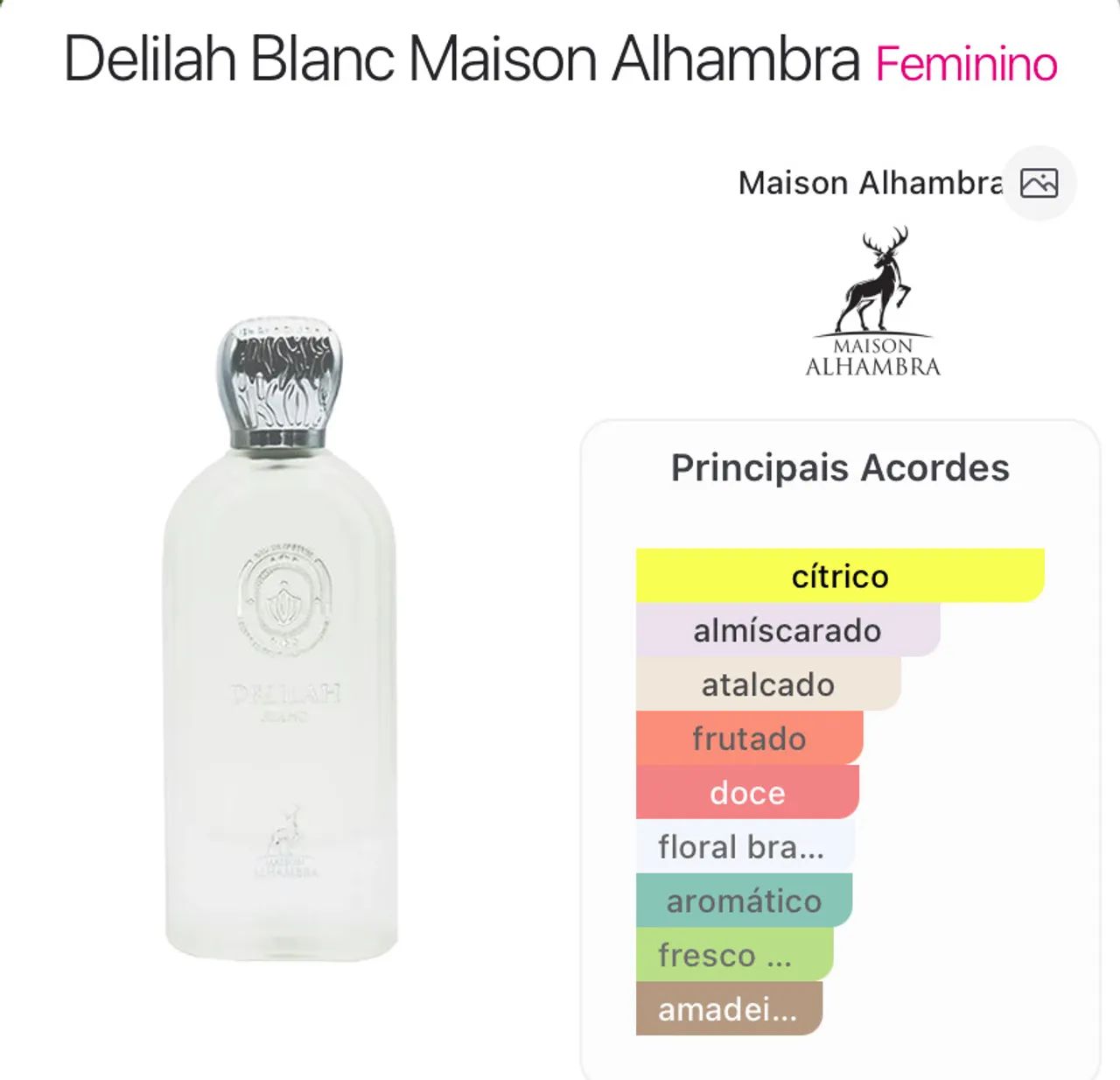 DELILAH BLANC EDP 5 ml