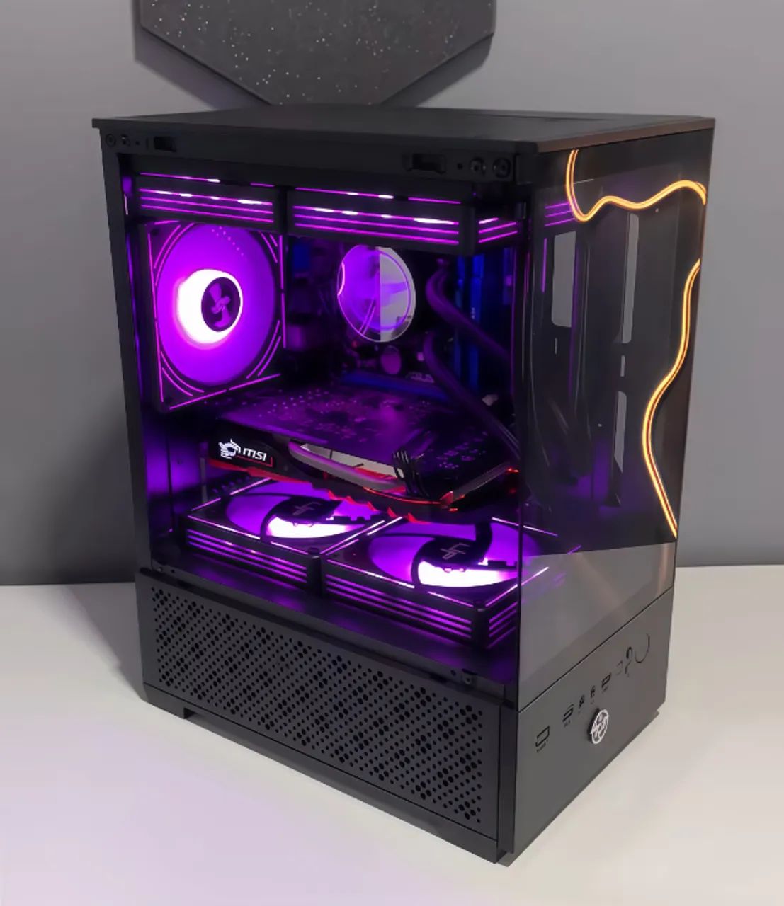 PC Gamer Ryzen 7 5700X3D - RTX 4060 Ti - RAM 16GB - SSD 512 GB