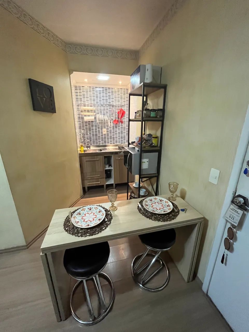 Apartamento 1 dormitório em Moema