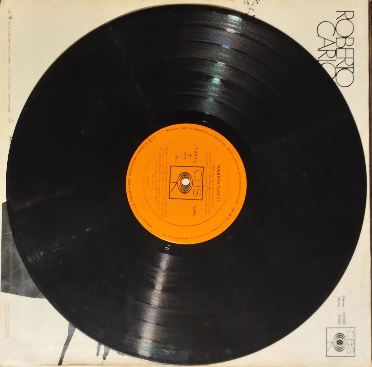 LP Roberto Carlos - Preciso Lhe Encontrar  - Foto 3