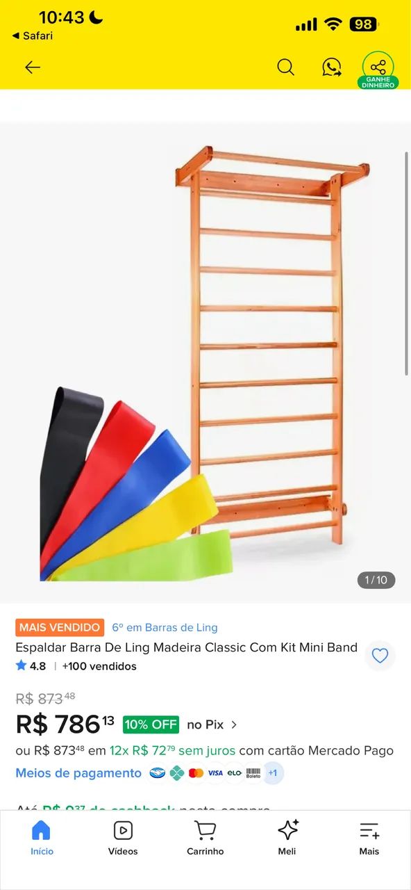 Espaldar academia 