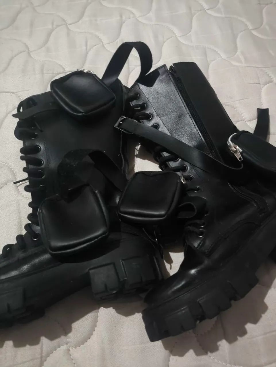 Coturno feminino preto ? - Foto 2