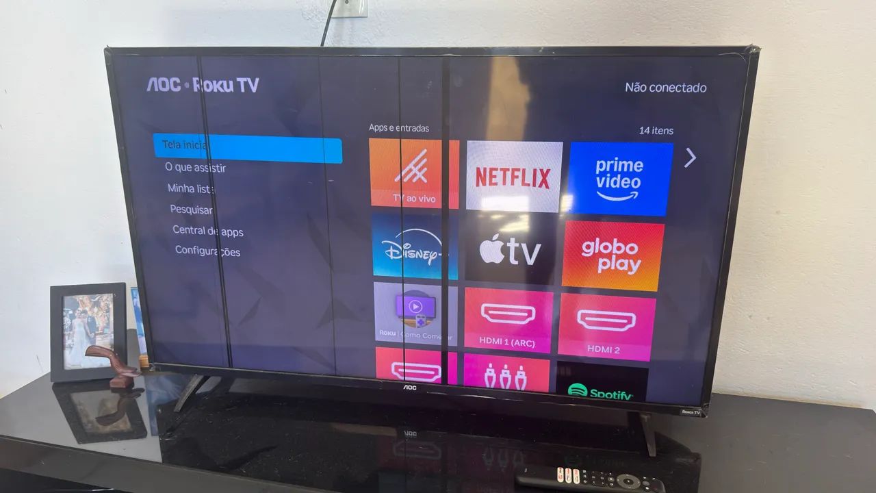Vendo TV 43 AOC 