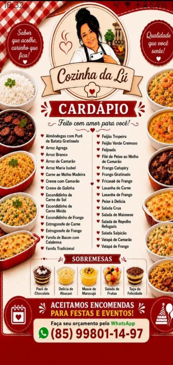 Aceitamos encomendas para preparação de pratos para aniversário, jantar e eventos!.  - Foto 3