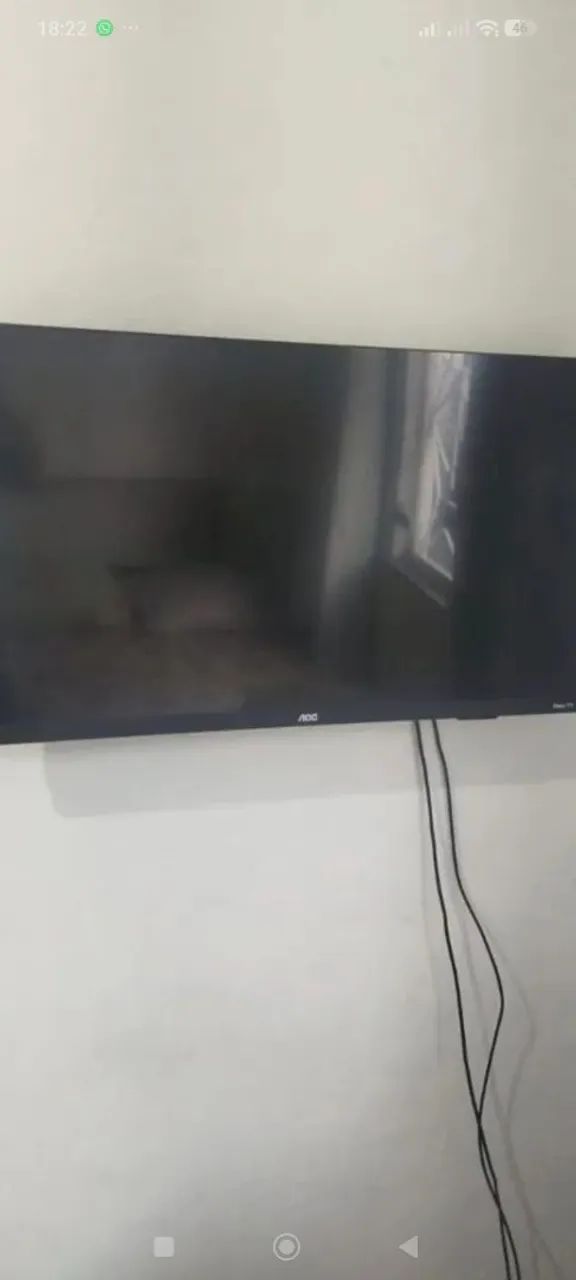 Smart tv AOC 32 pol muito nova!