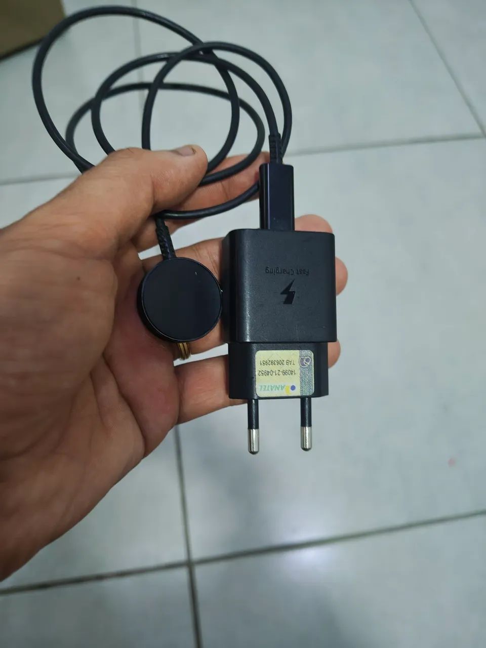 Carregador Galaxy watch original completo  - Foto 2