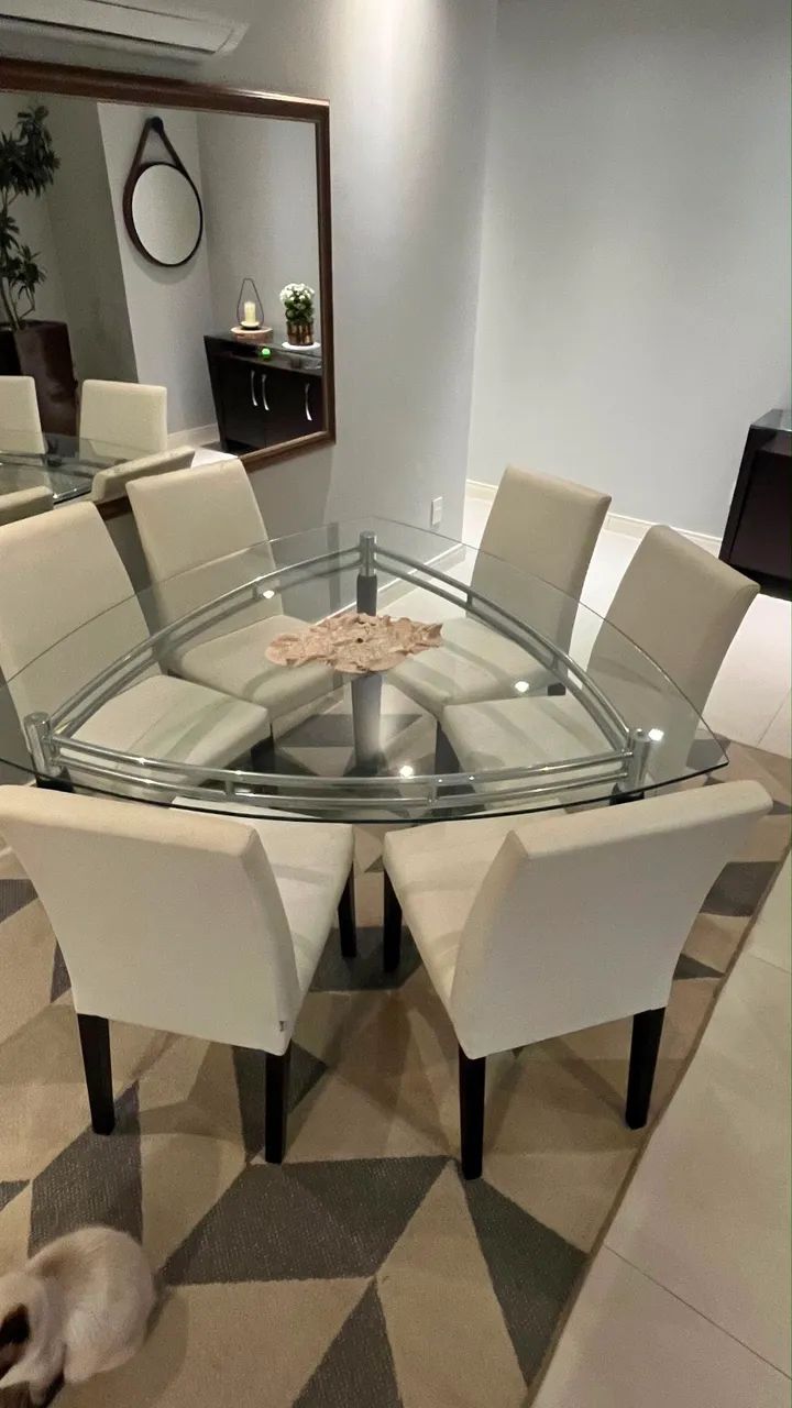 Mesa de jantar com 6 cadeiras - Foto 2