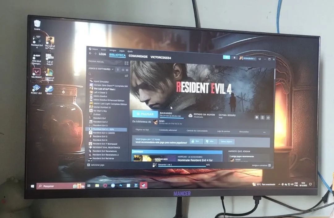 Monitor Mancer 21pol 75hz 