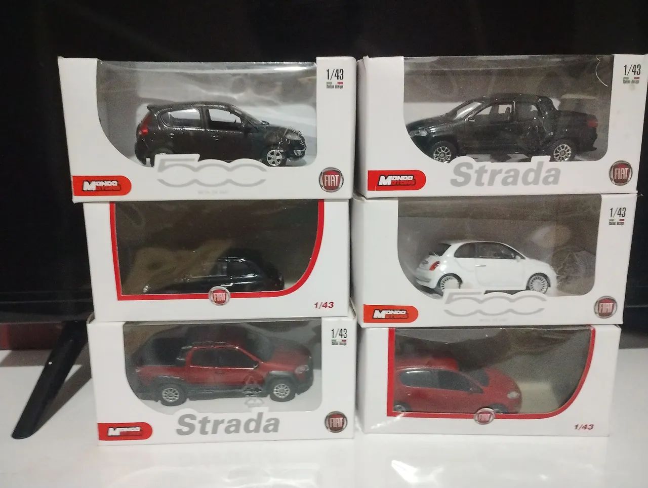 Carrinho miniatura Fiat,nunca tirado da Caixa