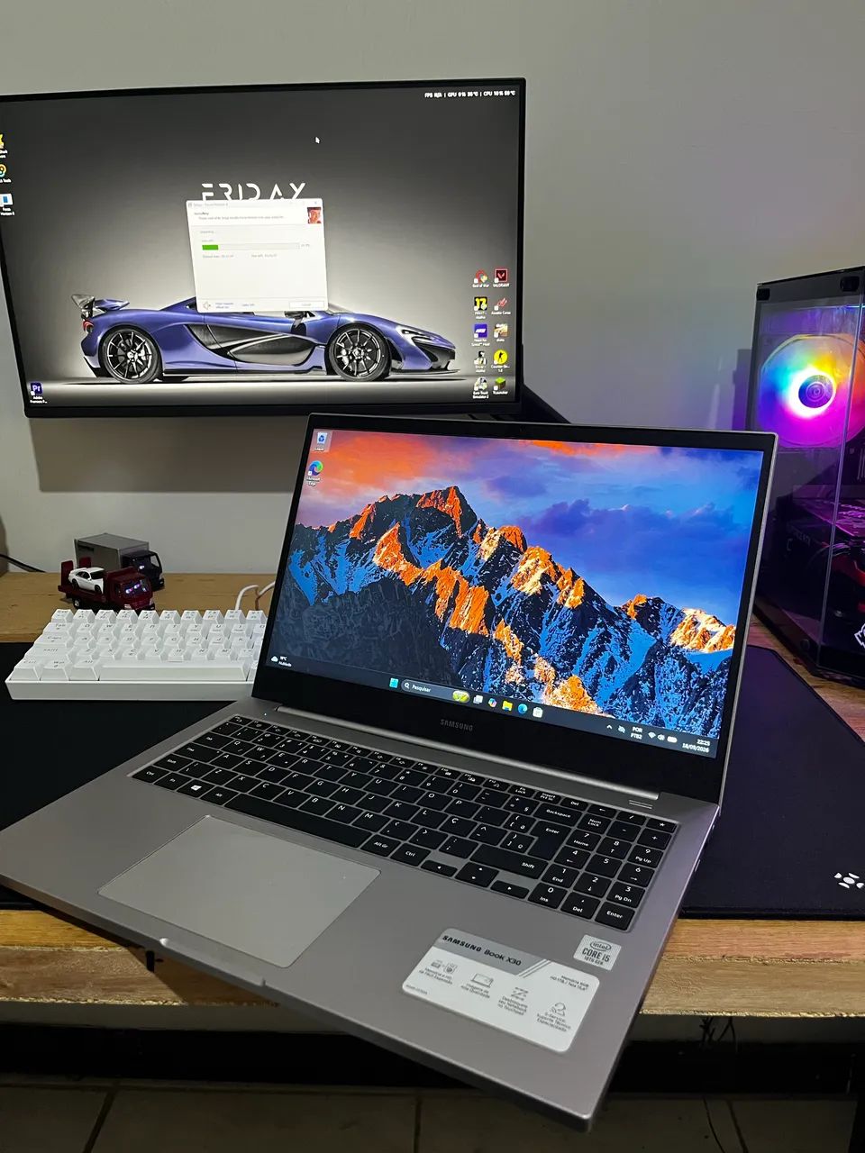 Samsung book x30 i5 ssd 8gb ram - Foto 3