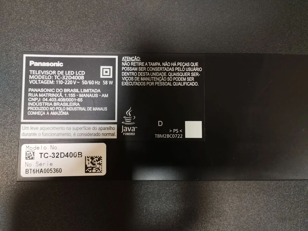 Tv Panasonic 32 pol - Foto 4