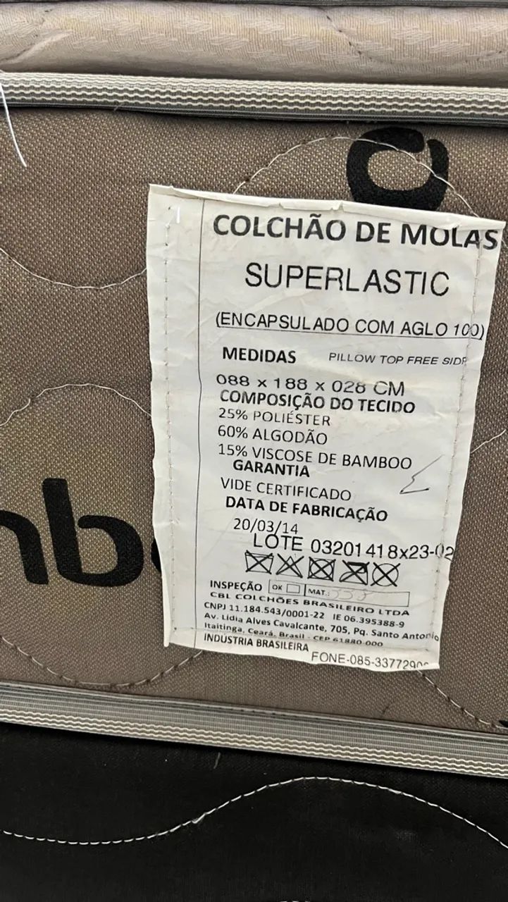 Cama de solteiro MOLAS ENSACADAS - Foto 4