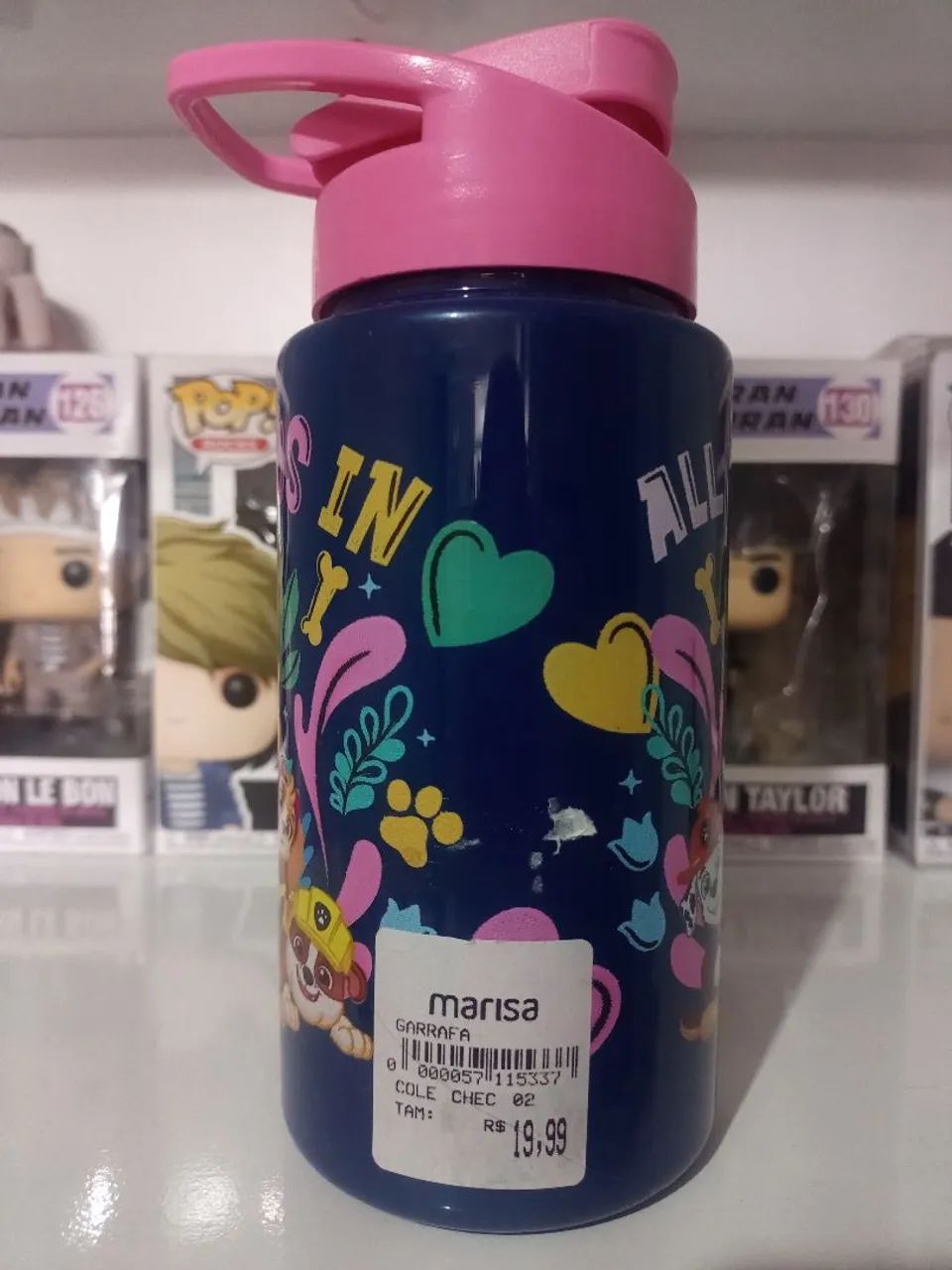 Squeeze Infantil Patrulha canina Nickelodeon 500ml - Foto 2