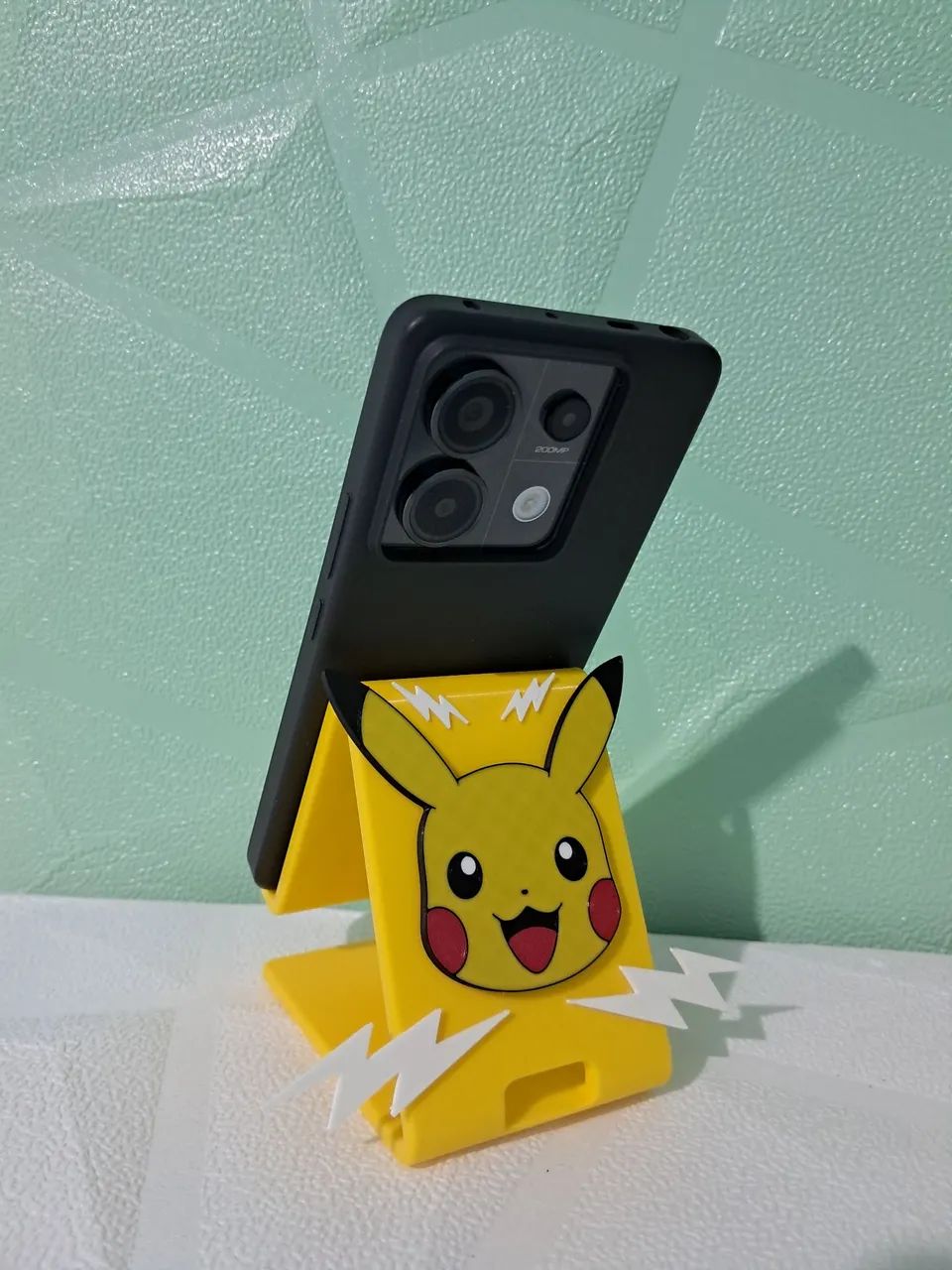 Apoio para Celular Geek Personalizado - Impressão 3D - Foto 4