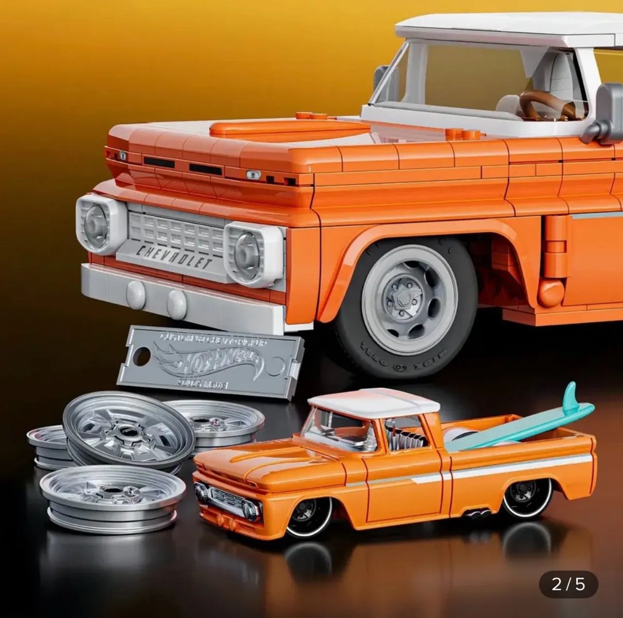 Lego Caminhonete 1962 Chevy Pickup 858  - Foto 3