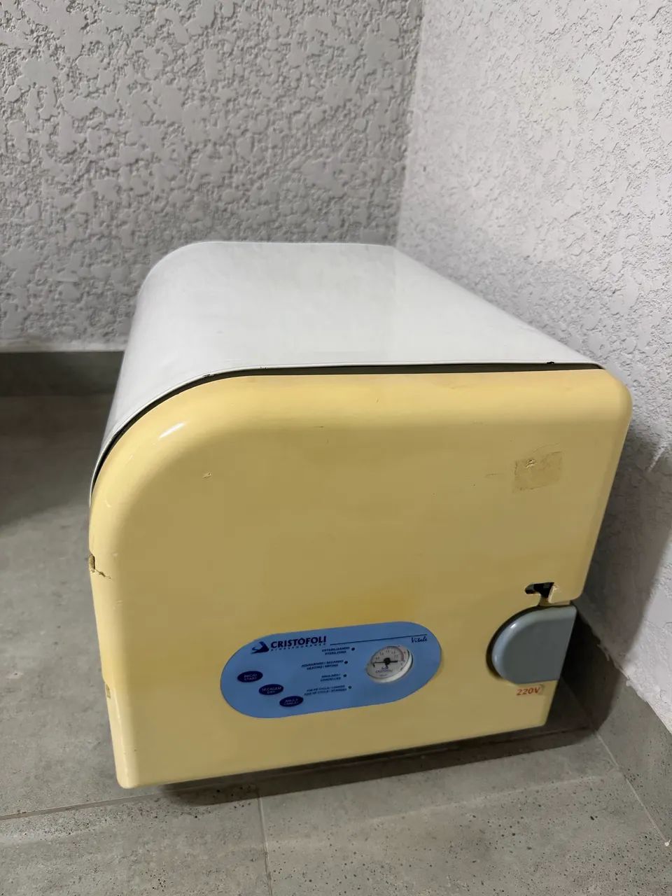 Autoclave Cristofoli 21lt em inox revisada - Foto 2