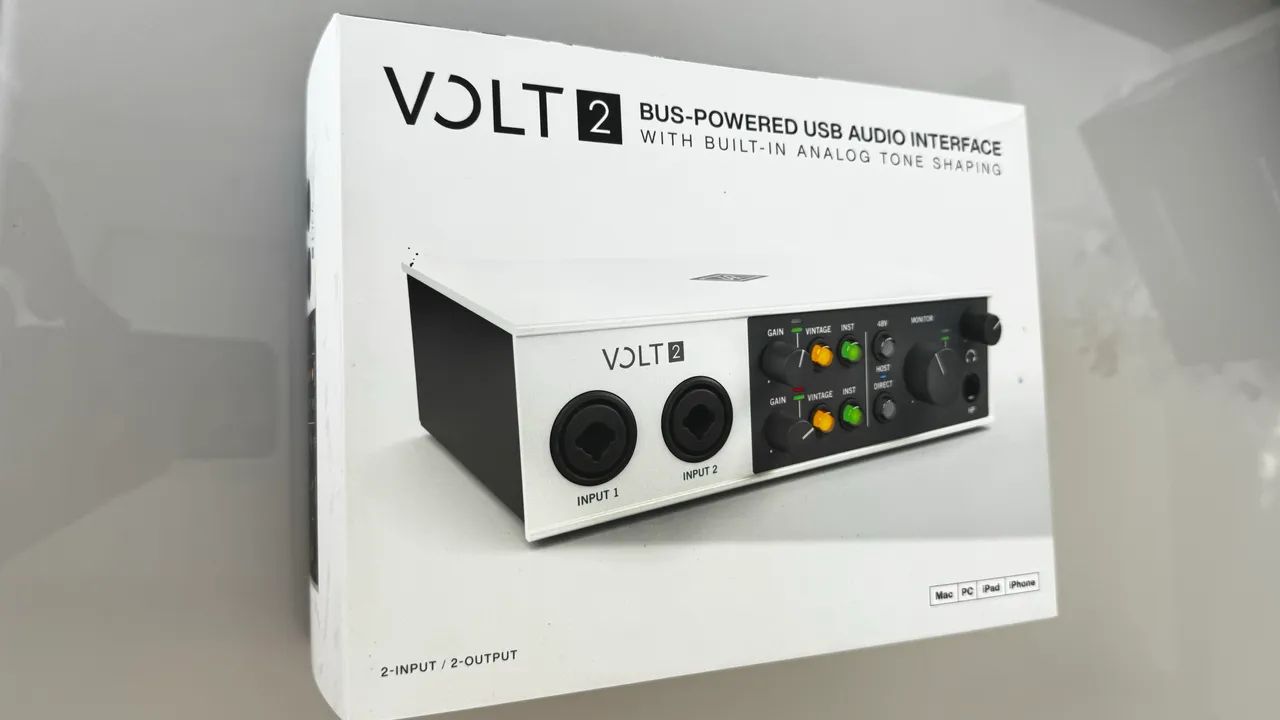 UNIVERSAL AUDIO VOLT 2 - SEMINOVA