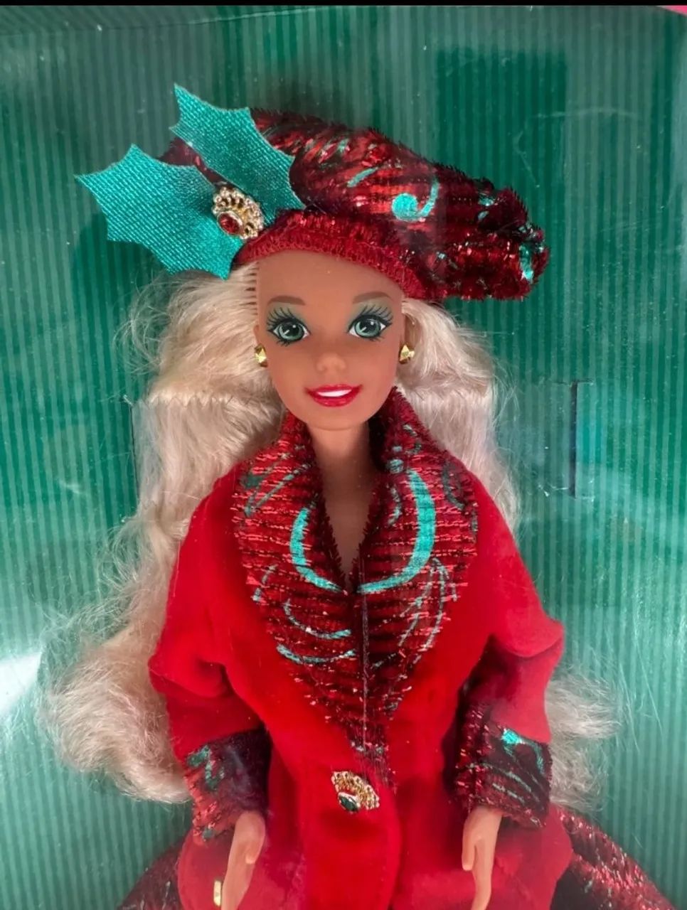 BONECA BARBIE SEASONS GREETING (BOAS FESTAS) NOVA LACRADA CAIXA INTACTA.  - Foto 2