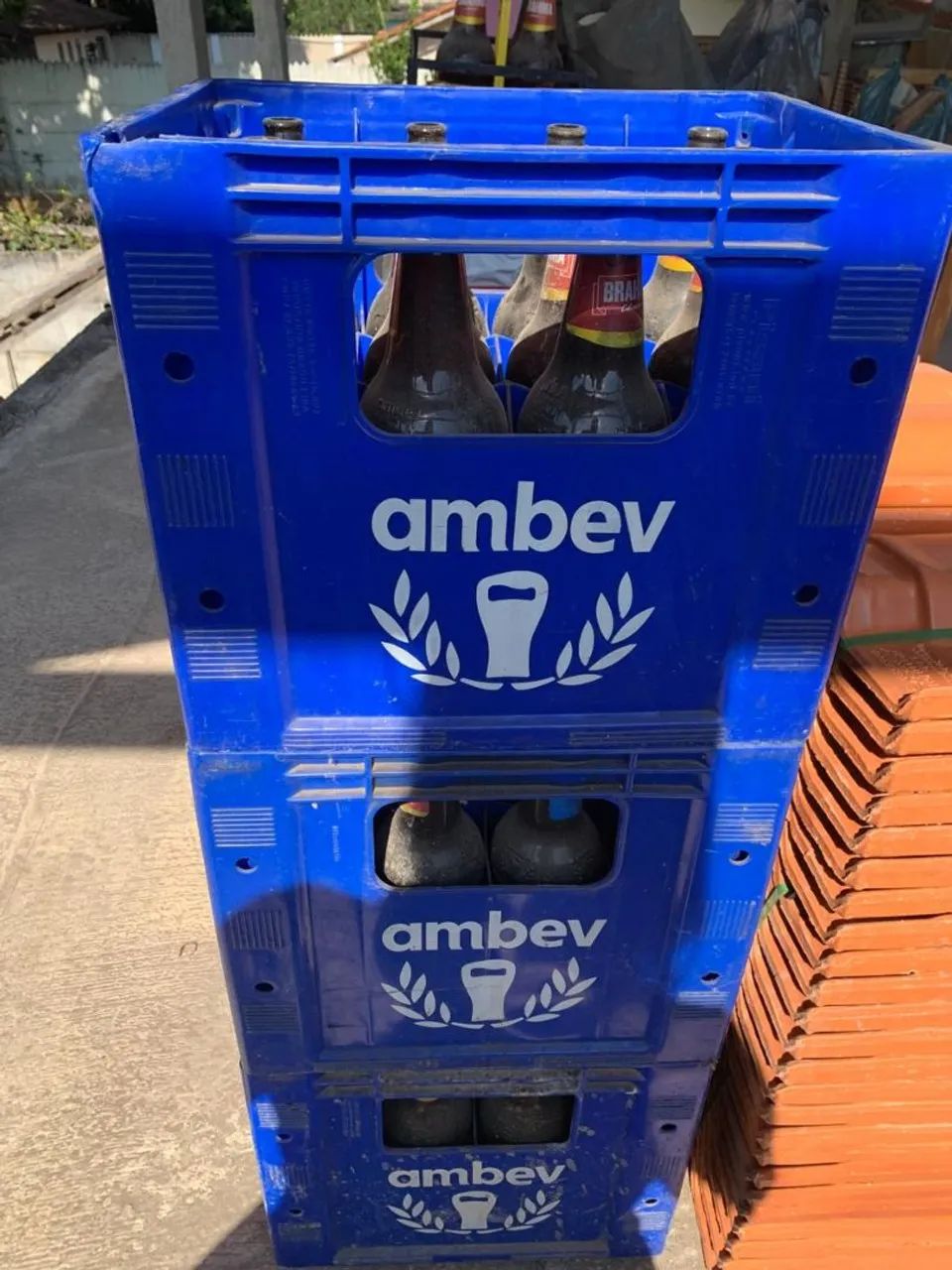 Cascos de cerveja Litrão 