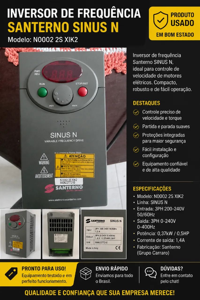 Inversor de frequência vanterno  - Foto 2