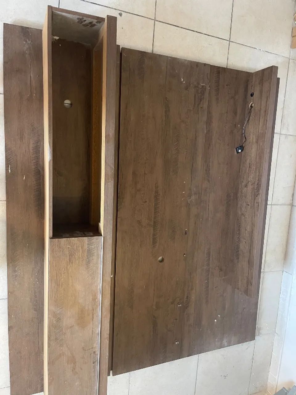 Painel de sala marrom  - Foto 3