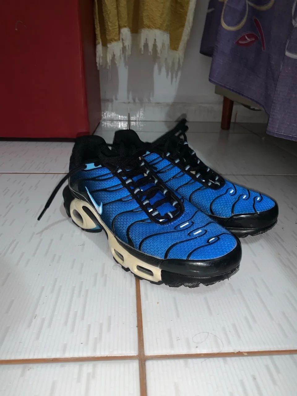 Tênis TN azul com preto - Foto 4
