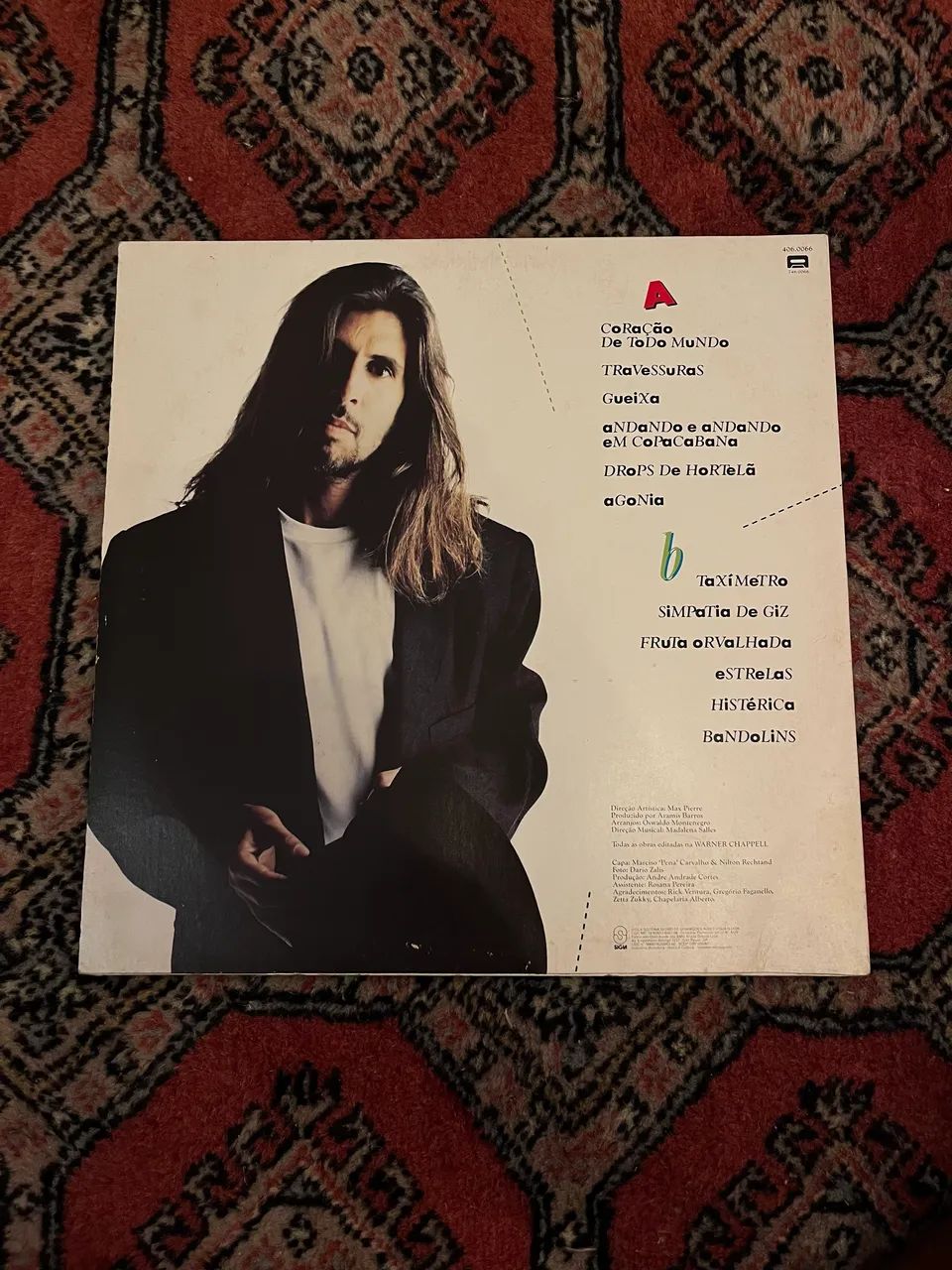 Lp- Oswaldo Montenegro- 1989 (Disco/Vinil) - Foto 2