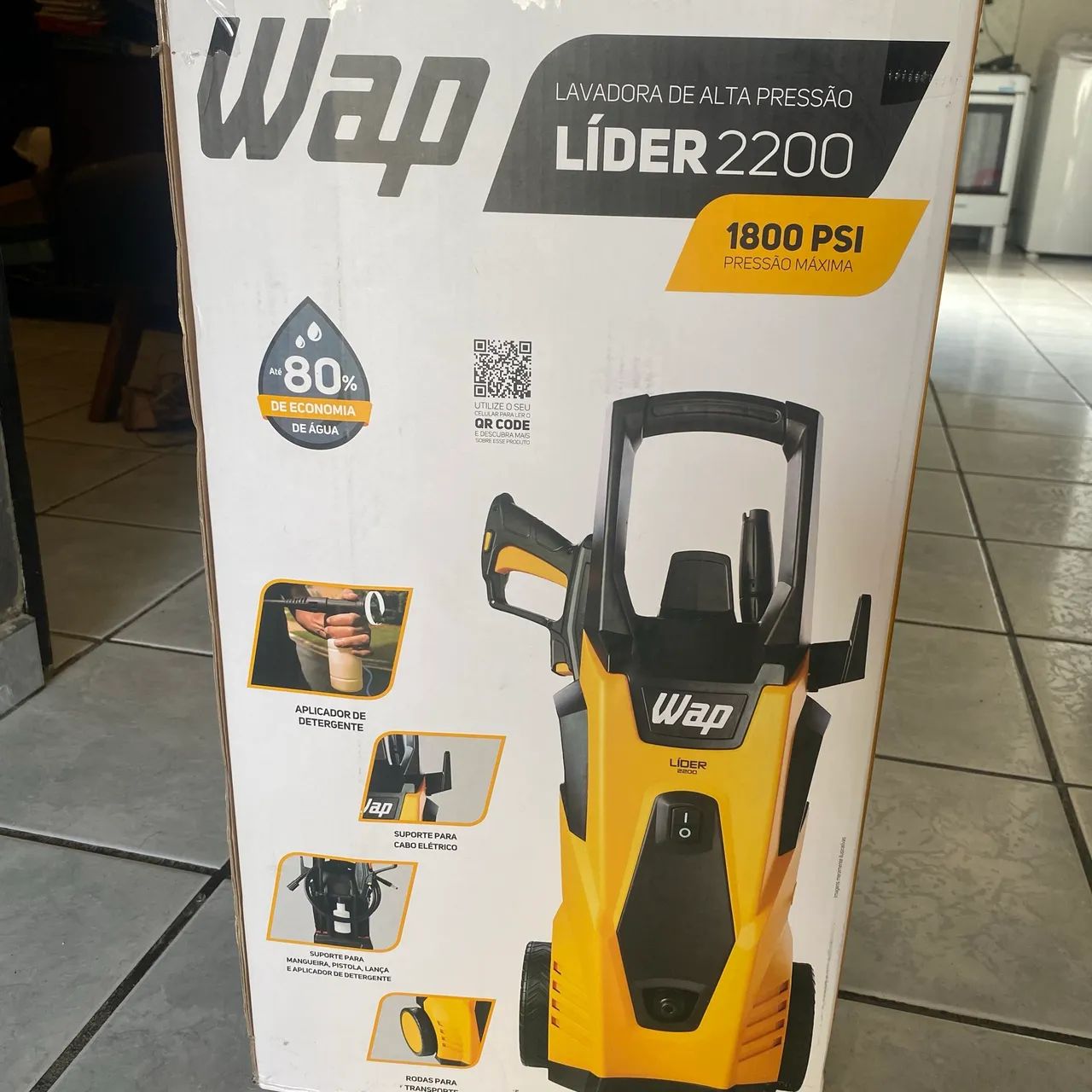 Lavadora lider Wap
