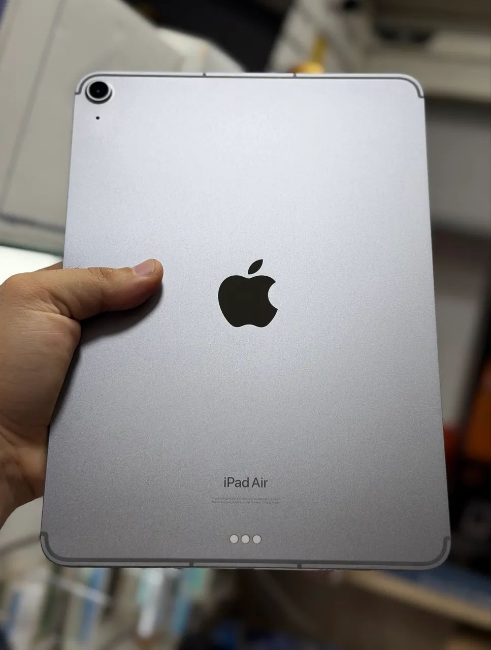 Ipad air m2 11 polegadas 128gb wifi + cellular ( 5g ) bateria 98% LOJA FÍSICA ( celular ) 