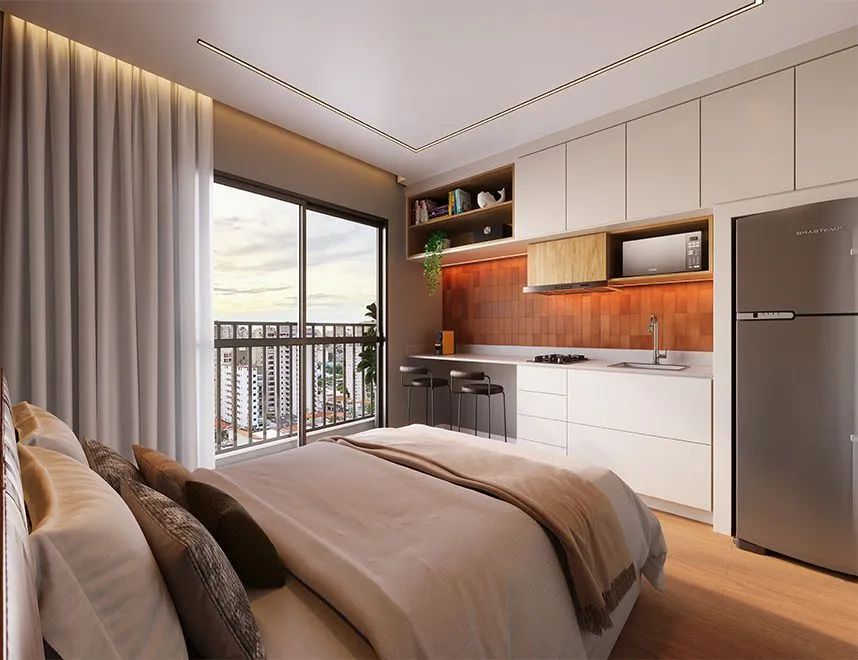 Studio em condomínio à Venda em Perdizes, São Paulo - SP