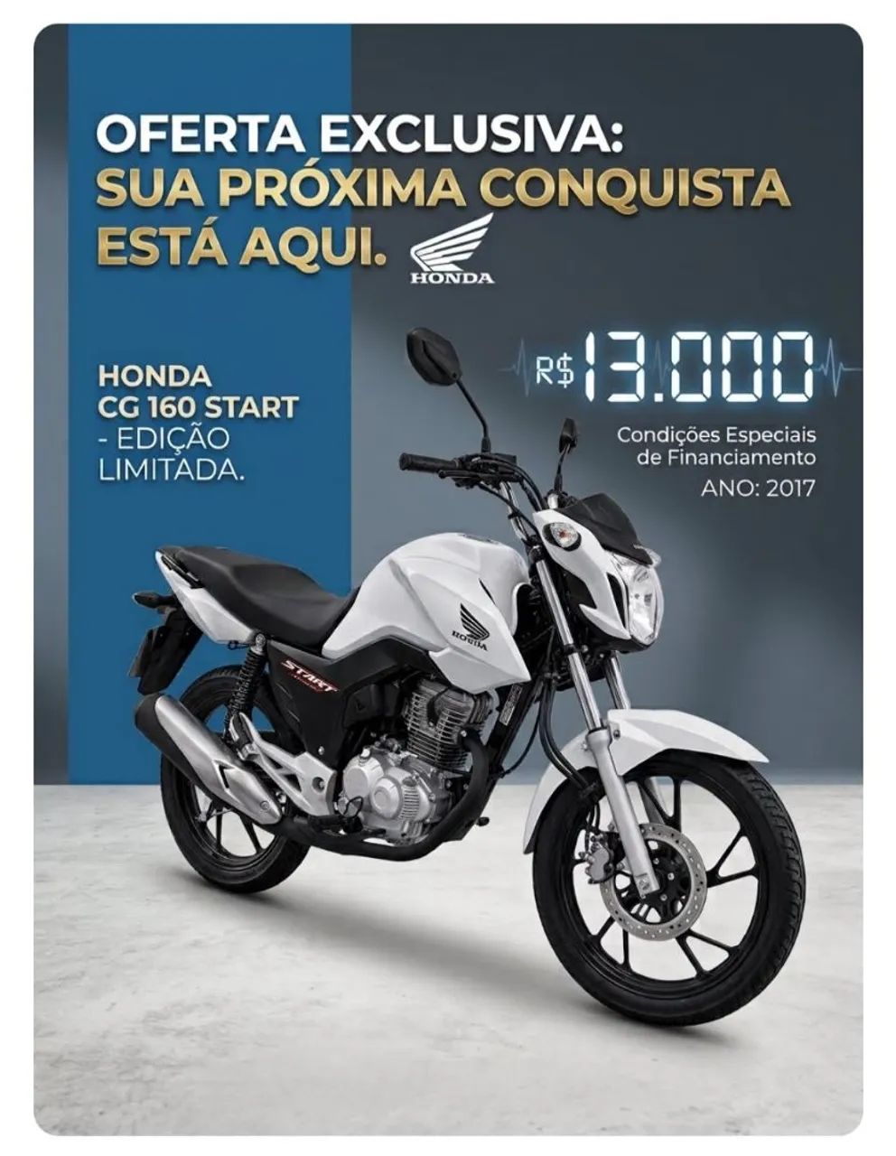 Vendo CG160 Cargo 2017