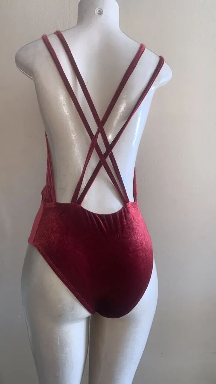 Body em veludo  - Foto 2