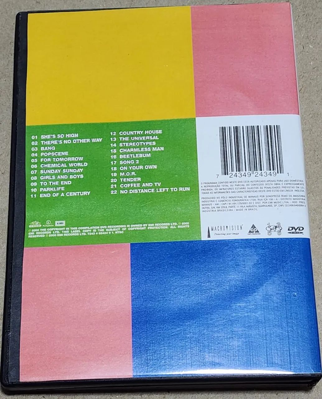 DVD da banda Blur | The Best Of - Foto 2