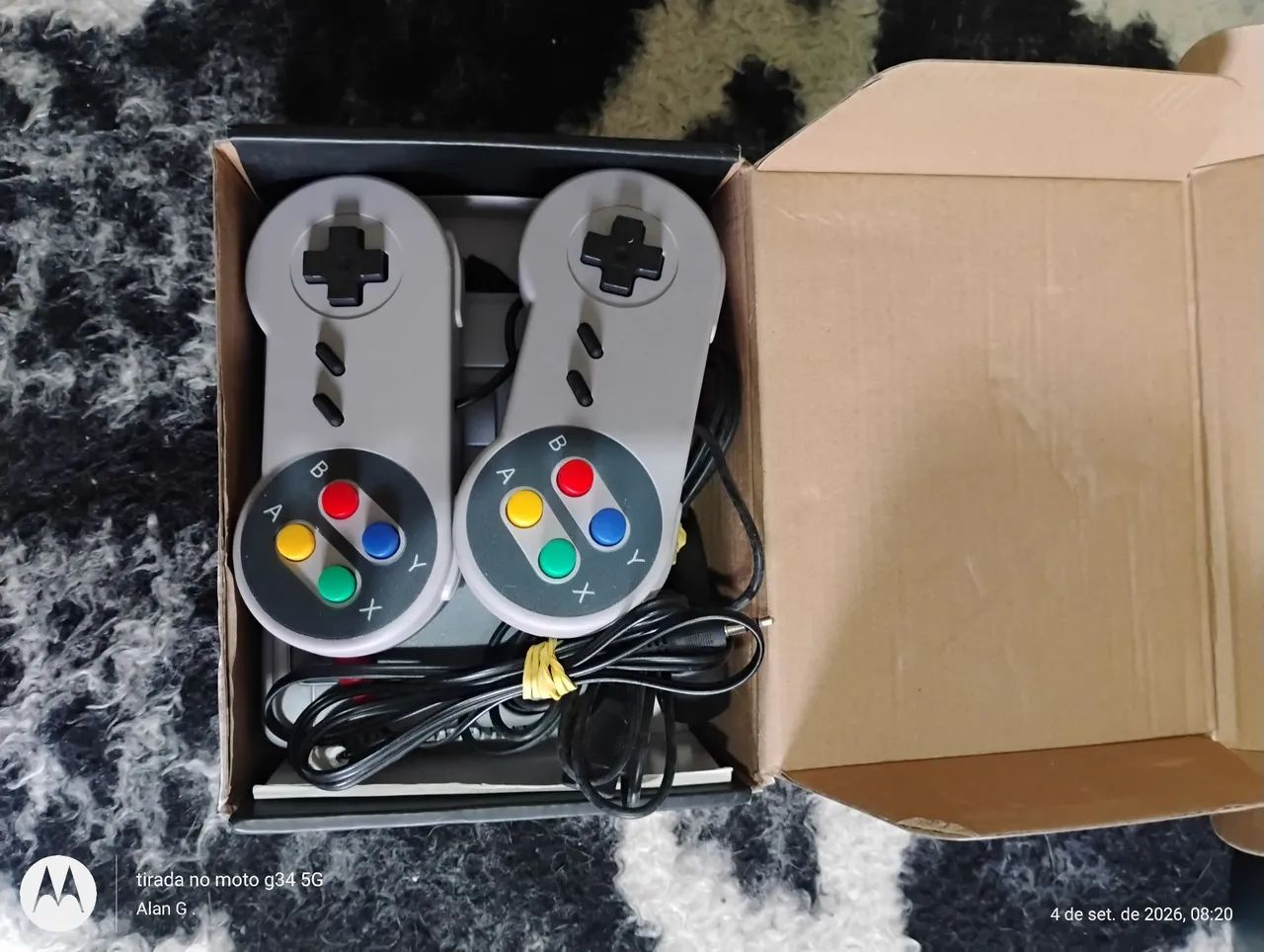Game retro mini SN ( 08 bits ) na caixa !!!!  - Foto 2