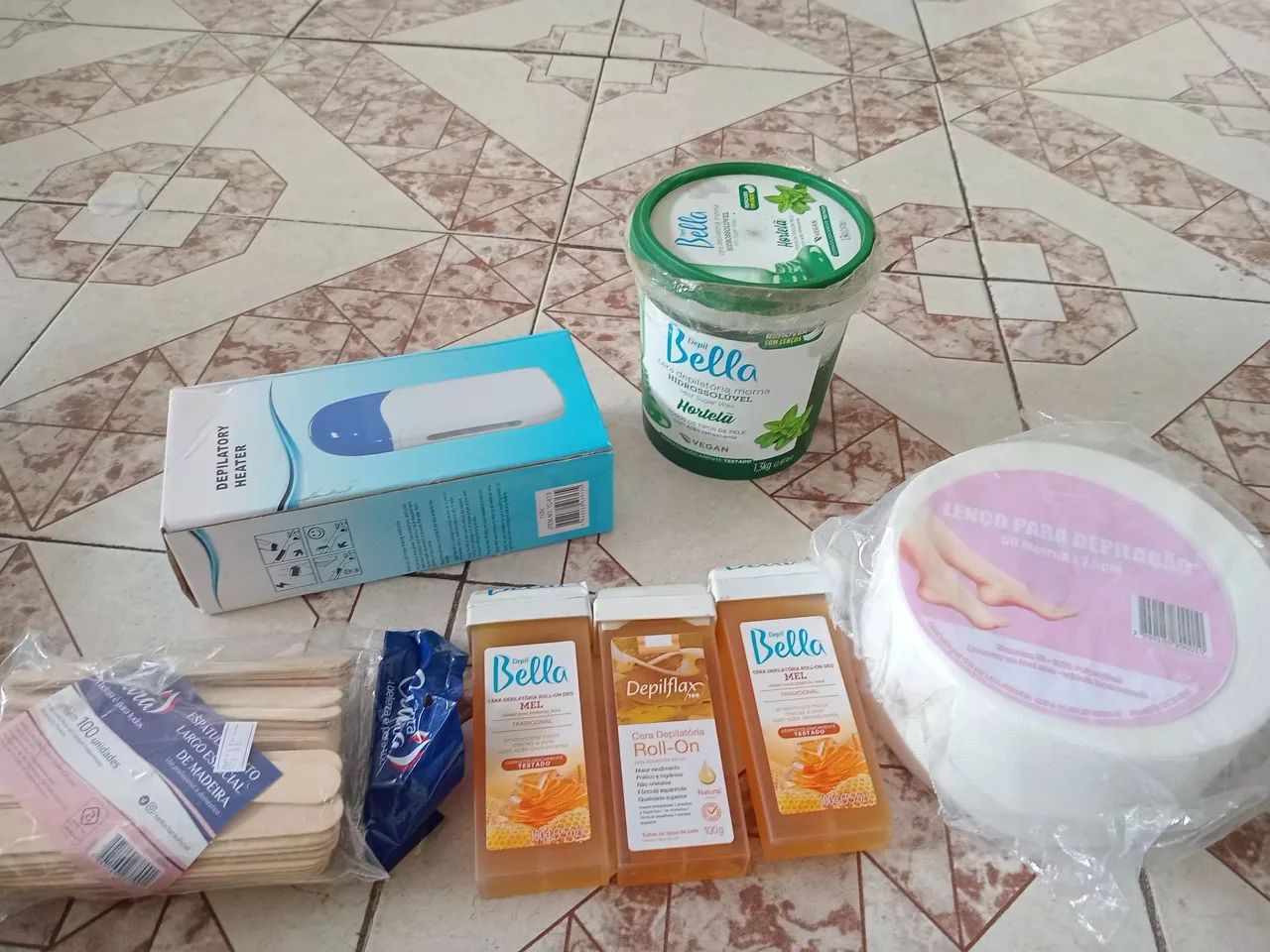 Material para depilação 