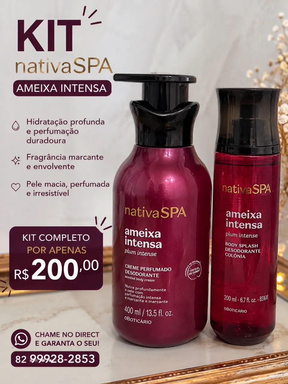 KIT NATIVA SPA - AMEIXA INTENSA ?
