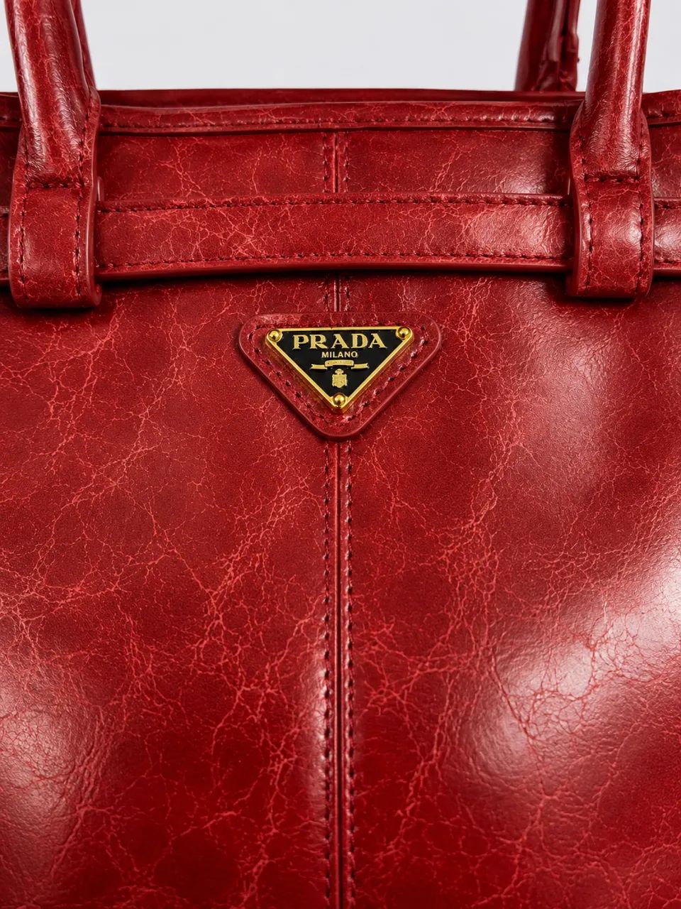 Bolsa Prada vermelha  - Foto 5