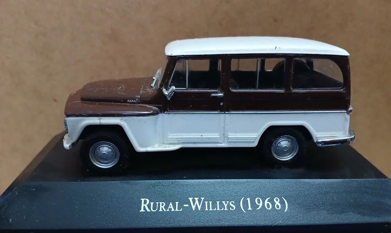 Miniatura Rural Willys 1968