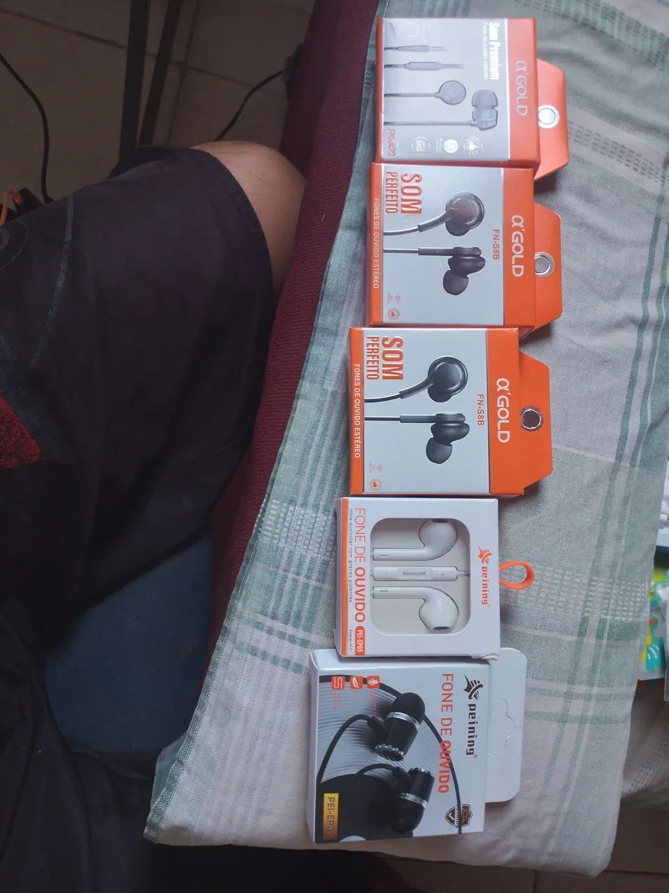 Fones de ouvido 